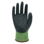 HANVO NJE8255 ANSI CUT A4 Cut Resistant Safety Work Gloves, 18 Gauge UHMWPE/Polyester/Spandex Liner, Micro-Foam Nitrile Palm Coated, Abrasion Resistant, Strong Grip - Image 2