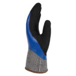 HANVO NKX3180 ANSI CUT A5 Dual Layered Full Nitrile Coating Cut Resistant Safety Work Gloves, 13 Gauge HPPE/Steel/Basalt, Water & Oil Resistant, Abrasion Resistant, Strong Grip - Image 3