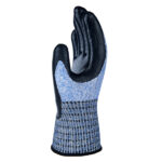 HANVO NQ397 ANSI CUT A2 Cut Resistant Work Gloves, 13 Gauge HPPE Liner, Super Soft Smooth Nitrile Palm Coated, Abrasion Resistant, Oil Repellent - Image 3