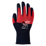 HANVO NX501HS General Work Gloves, Abrasion Resistant, Oil Repellent, Sandy Nitrile Palm Coated, Reinforced 15 Gauge Nylon Shell