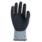 HANVO NXC3150 ANSI CUT A4 Cut Resistant Work Gloves, 13 Guage HPPE/Glass Fiber/Steel/Polyester Liner, Nitrile Palm Coated, Abrasion Resistant, Oil Repellent - Image 2