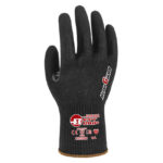 HANVO NXC3158Q ANSI CUT A6 13 Gauge HPPE/Steel/Basalt Cut Resistant Work Gloves, Nitrile Palm Coated, Abrasion Resistant Safety Glove, Strong Grip