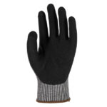 HANVO NXC3180Q ANSI CUT A5 13 Gauge HPPE/Steel/Basalt Cut Resistant Work Gloves, Nitrile Palm Coated, Abrasion Resistant Safety Glove, Reinforced Thumb Crotch, Strong Grip - Image 2