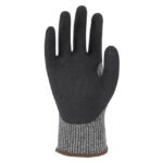 HANVO NXC3248Q ANSI CUT A4 13 Gauge Cut Resistant Work Gloves, Foam Sandy Nitrile Palm Coated, HPPE/Steel/Polyester/Spandex Liner, Abrasion Resistant Safety Glove, Reinforced Thumb Crotch, Strong Grip - Image 2