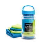 WonderGrip OP-108 40"x12" Summer Cooling Towel, Resuable Ice Towel, Soft Breathable Chilly Towel, Polyester & Nylon Towel for Yoga, Sport, Running, Gym, Workout, Camping, Fitness - Image 2