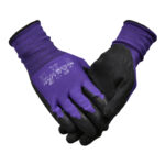 WonderGrip OP-280 Anti-Slip Dipped Rubber Latex Coated General Work Gloves, High Dexterity Gardening Gloves, 13 Gauge Polyester Lining, Abrasion Resistant, Water Resistant