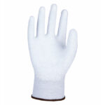 HANVO PE309 Abrasion Resistant Anti-Static General Work Gloves, PU Coated Palm, 13 Gauge Carbon Filament Lining, High Dexerity, Strong Grip - Image 2