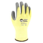 HANVO PE390 ANSI CUT A2 13 Gauge Aramid Cut Resistant & Heat Resistant Work Gloves, Flame Retardant, PU Coated Palm Abrasion Resistant Safety Gloves, Strong Grip