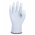 HANVO PM309 Abrasion Resistant General Work Gloves, PU Coated Fingers, 13 Gauge Carbon Filament Lining, Flexible, Strong Grip - Image 2