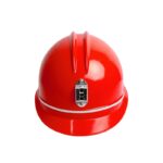 XYEHS SA-4801007 Mining Safety Hard Hat with Reflective Strip & Lamp Bracket, Anti-Static Helmet, Construction Protective Cap with ABS Resin Shell, Impact Protection, Half Brim Non-Vented - Image 3