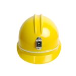 XYEHS SA-4801007 Mining Safety Hard Hat with Reflective Strip & Lamp Bracket, Anti-Static Helmet, Construction Protective Cap with ABS Resin Shell, Impact Protection, Half Brim Non-Vented - Image 2