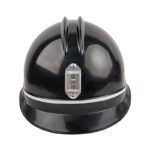 XYEHS SA-4801007 Mining Safety Hard Hat with Reflective Strip & Lamp Bracket, Anti-Static Helmet, Construction Protective Cap with ABS Resin Shell, Impact Protection, Half Brim Non-Vented