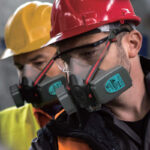 XYEHS T10G Reusable Half Face Gas Mask Respirator (Mask Only), Breathable Facepiece for Gases, Vapors, Dust - Image 2