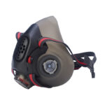 XYEHS T10G Reusable Half Face Gas Mask Respirator (Mask Only), Breathable Facepiece for Gases, Vapors, Dust - Image 4