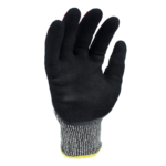 INXS TPRB082 Cut & Impact Resistant Safety Work Gloves, Mechanical Gloves, Sandy Nitrile Dipped Coating Palm, TPR Full Finger & Knuckle, 13 Gauge Composite Knitted, Touchscreen - Image 4