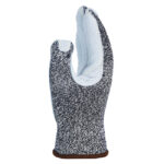 HANVO WE038Z ANSI CUT A2 Cut Resistant Work Gloves, Abrasion Resistant, Leather Palm Coated, 10 Gauge UHMWPE Fiber/Cotton Shell - Image 3