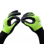 WonderGrip WG-1855HY High Dexterity Abrasion Resistant General Work Gloves, Nitrile Dipped Palm, 18 Gauge Polyester & Spandex Shell, Maximum Grip, Touchscceen Forefinger, Multi-Purpose - Image 5