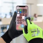 WonderGrip WG-1855HY High Dexterity Abrasion Resistant General Work Gloves, Nitrile Dipped Palm, 18 Gauge Polyester & Spandex Shell, Maximum Grip, Touchscceen Forefinger, Multi-Purpose - Image 4