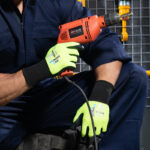 WonderGrip WG-1855HY High Dexterity Abrasion Resistant General Work Gloves, Nitrile Dipped Palm, 18 Gauge Polyester & Spandex Shell, Maximum Grip, Touchscceen Forefinger, Multi-Purpose - Image 2