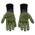 WonderGrip WG-1855HYS High Dexterity Abrasion Resistant General Work Gloves, Nitrile Dipped Palm with Dots, 18 Gauge Polyester & Spandex Shell, Touchscceen Forefinger, Great Grip - Image 2