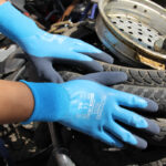 WonderGrip WG-318 Full Coating Dual Rubber Latex General Work Gloves, Anti-Slip & Water Resistant, Flat Latex Knuckle, Sandy Latex Palm, 13 Gauge Nylon Lining - Image 3