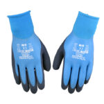 WonderGrip WG-318 Full Coating Dual Rubber Latex General Work Gloves, Anti-Slip & Water Resistant, Flat Latex Knuckle, Sandy Latex Palm, 13 Gauge Nylon Lining - Image 5