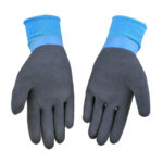 WonderGrip WG-318 Full Coating Dual Rubber Latex General Work Gloves, Anti-Slip & Water Resistant, Flat Latex Knuckle, Sandy Latex Palm, 13 Gauge Nylon Lining - Image 4