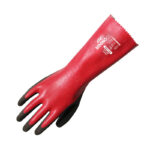 WonderGrip WG-328L 30cm Extended Full Coating 3-Layer Rubber Latex Gardening Work Gloves, Anti-Slip & Water Resistant & Chemical Resistant, 18 Gauge Nylon & Spandex Lining - Image 4