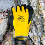 WonderGrip WG-338W Full Coating Dual Rubber Latex General Work Gloves, Anti-Slip & Water Resistant, -10℃ Low Temperature Protection, Flat Latex Knuckle, Sandy Latex Palm, Acrylic Fiber Lining - Image 2
