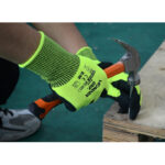 WonderGrip WG-501 High Dexterity Abrasion Resistant General Work Gloves, Sandy Nitrile Dipped Palm, 15 Gauge Polyester Shell, Great Grip - Image 3