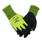 WonderGrip WG-501 High Dexterity Abrasion Resistant General Work Gloves, Sandy Nitrile Dipped Palm, 15 Gauge Polyester Shell, Great Grip