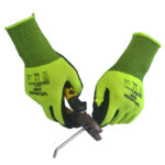 WonderGrip WG-501 High Dexterity Abrasion Resistant General Work Gloves, Sandy Nitrile Dipped Palm, 15 Gauge Polyester Shell, Great Grip - Image 2