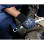 WonderGrip WG-550 High Dexterity Abrasion Resistant General Work Gloves, Nitrile Foam Dipped Palm, 15 Gauge Nylon & Polyester Shell, Great Grip - Image 2