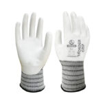 WonderGrip WG-650 Abrasion Resistant General Work Gloves, Nitrile Dipped Palm, 13 Gauge Polyester Shell, High Dexterity, Oil Proof