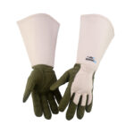 WonderGrip WG-845P Women Microfiber Gardening Weeding Working Gloves, Reinforced Palm & Fingertips, Extra Long Forearm Protection, Thorn Proof No Stab for Digging, Planting, Pruning - Image 5