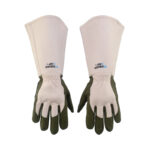 WonderGrip WG-845P Women Microfiber Gardening Weeding Working Gloves, Reinforced Palm & Fingertips, Extra Long Forearm Protection, Thorn Proof No Stab for Digging, Planting, Pruning - Image 3