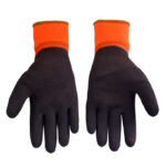 WonderGrip WG-338 Full Coating Dual Rubber Latex General Work Gloves, Anti-Slip & Water Resistant, -30 ℃ Low Temperature Protection, Flat Latex Knuckle, Sandy Latex Palm, 13 Guage Acrylic Fiber Lining - Image 4