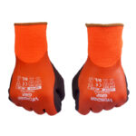 WonderGrip WG-338 Full Coating Dual Rubber Latex General Work Gloves, Anti-Slip & Water Resistant, -30 ℃ Low Temperature Protection, Flat Latex Knuckle, Sandy Latex Palm, 13 Guage Acrylic Fiber Lining - Image 6