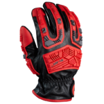 INXS X-005 Goatskin Impact Protection Safety Work Gloves, Mechanical Gloves, A4 Cut Resistant Fiber Lining, TPR Full Finger & Knuckle - Image 3