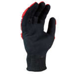 INXS X-012 Impact Protection Safety Work Gloves, Cut/Puncture Resistant Mechanical Gloves, Nitrile Dipped Coating Palm, 13 Composite Knitted, TPR Full Finger & Knuckle - Image 4