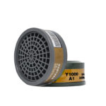 XYEHS Y1000 A1 Gas filter Cartridges, Circle design, Protect Against Organic Gases or Vapors