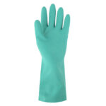 HANVO NHP0006 33cm 100% Nitrile Chemical Resistant Safety Work Gloves, Water & Oil Resistant, Texured Palm & Fingers, Strong Grip, Allergy Free - Image 2