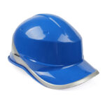 XYEHS DE-102018 Safety Hard Hat with Reflective Strip, Electrical Insulation Helmet, Construction Protective Cap with ABS Resin Shell, Impact Protection, Half Brim Non-Vented