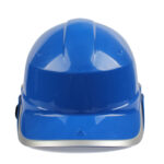 XYEHS DE-102018 Safety Hard Hat with Reflective Strip, Electrical Insulation Helmet, Construction Protective Cap with ABS Resin Shell, Impact Protection, Half Brim Non-Vented - Image 3