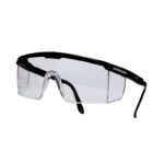 XYEHS 203 Polycarbonate Impact Resistant Safety Glasses with Large Lens, Telescopic Temples, Sideshields, Soft Nose Pad, Anti-Scratch, Anti-UV Eyeglasses Goggles