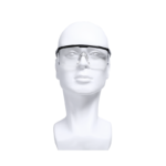 XYEHS 203 Polycarbonate Impact Resistant Safety Glasses with Large Lens, Telescopic Temples, Sideshields, Soft Nose Pad, Anti-Scratch, Anti-UV Eyeglasses Goggles - Image 2