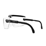XYEHS 207 Polycarbonate Anti-Fog Safety Glasses with Super Large Lens, Telescopic Temples, Sideshields, Anti-High Impact, Anti-Scratch, Anti-UV Eyeglasses Goggles - Image 4