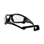 XYEHS 208 Polycarbonate Anti-Fog Safety Work Glasses with Elastic Head Strap, Impact & Scratch Resistant Eyeglasses,No-Slip Goggles