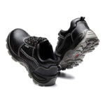 XYEHS 606-S Cow Leather Safety Work Shoes with PU Sole, Electrical Insulation, Steel Toe Cap & Steel Plate Mid Sole, Impact & Puncture Resistant Sneakers, Anti-Slip Footwear - Image 2