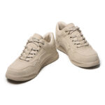 XYEHS 651 Lightweight Cow Leather Safety Work Shoes with EVA Sole & Aramid Midsole, Steel Toe Cap, Impact & Puncture Resistant Work Sneakers, Anti-Slip Footwear - Image 5